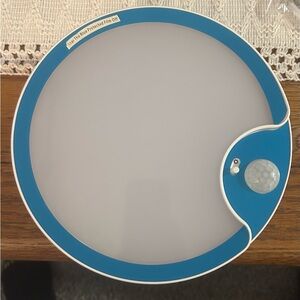 TOOWELL Motion Sensor Ceiling Light Battery Operated Indoor/Outdoor LED